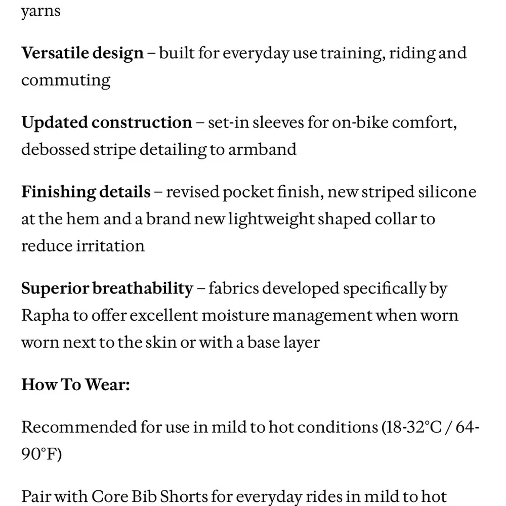Rapha Core Jersey - Picture 5 of 6